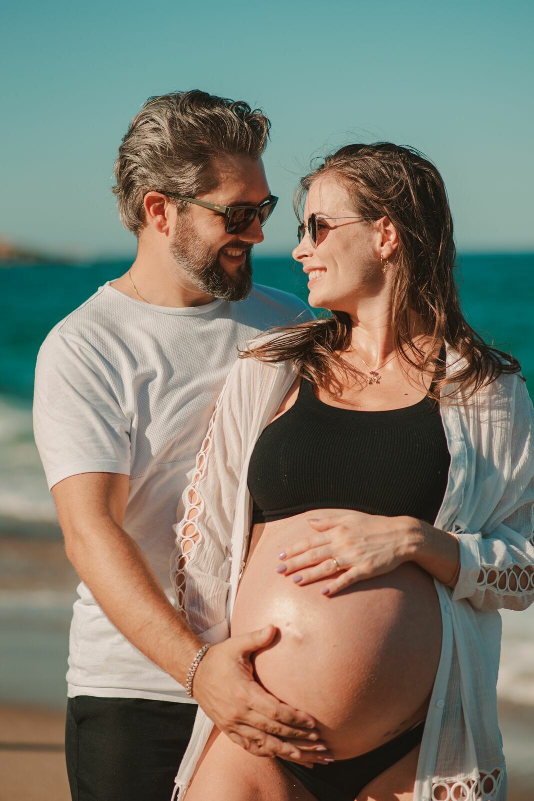 Foto Ensaio de Gestante em Balneário Camboriú | Carol, Edu & Celine   - Imagem 28