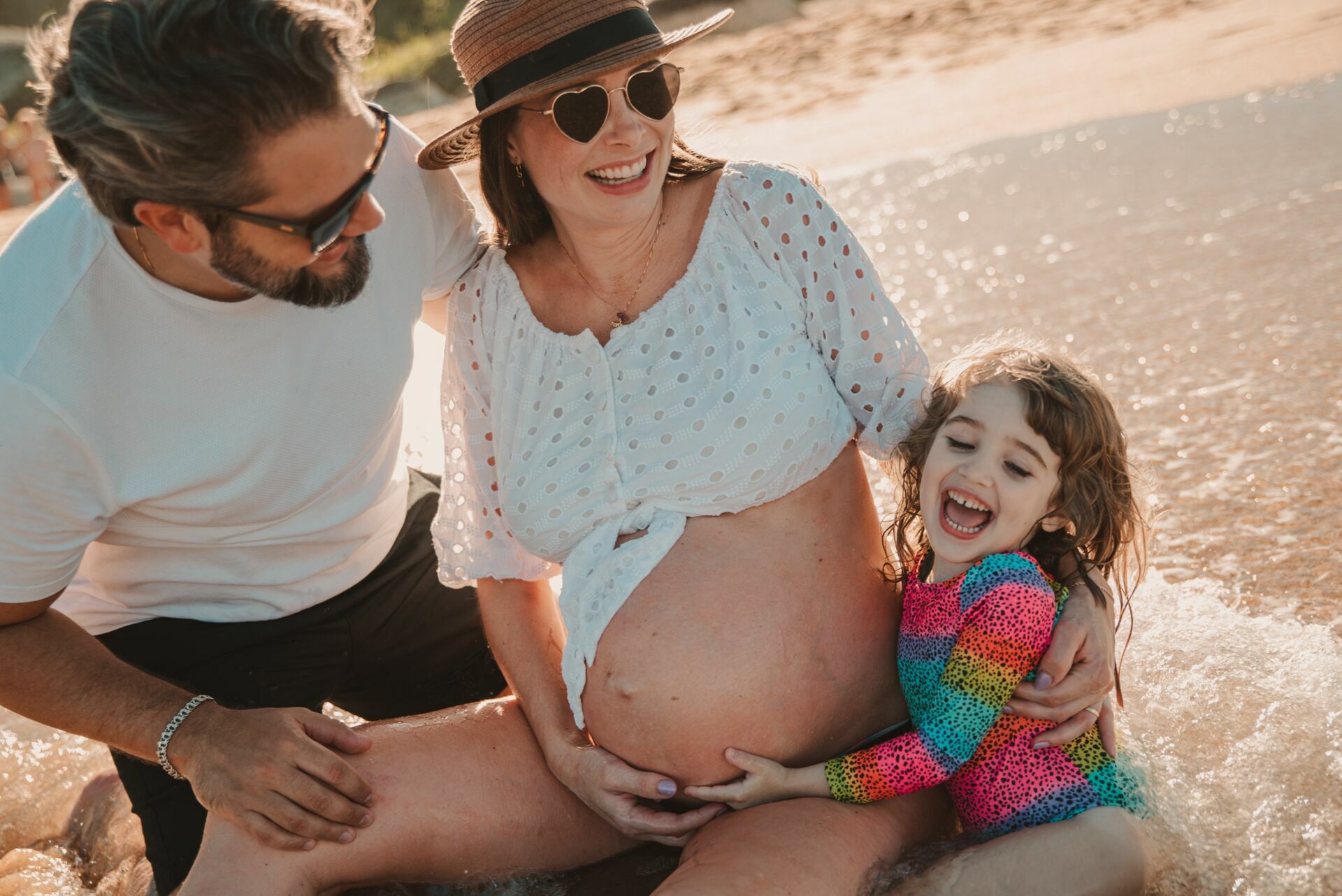 Foto Ensaio de Gestante em Balneário Camboriú | Carol, Edu & Celine   - Imagem 47