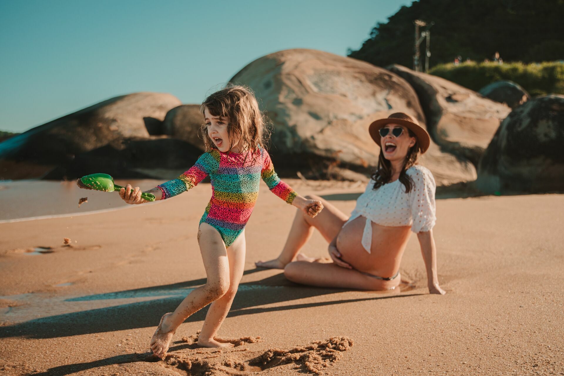Foto Ensaio de Gestante em Balneário Camboriú | Carol, Edu & Celine   - Imagem 52