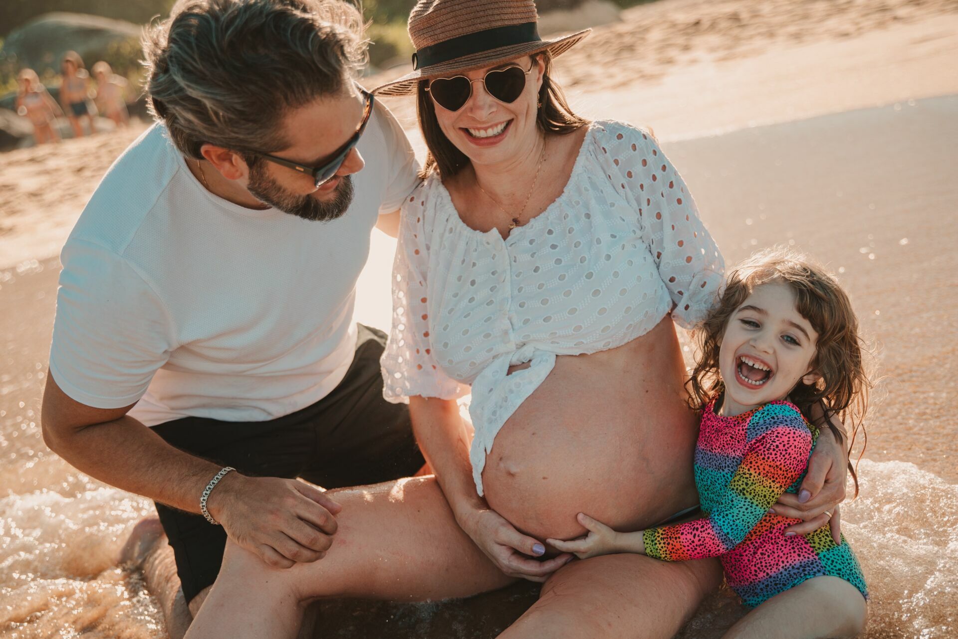 Foto Ensaio de Gestante em Balneário Camboriú | Carol, Edu & Celine   - Imagem 48