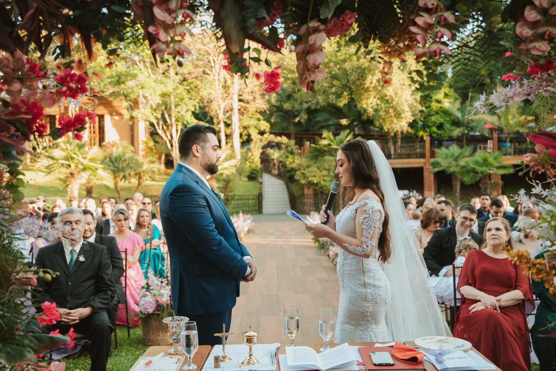 Foto Casamento no Espaço Callisia em Chapecó/SC | Jo & Thiago - Imagem 27