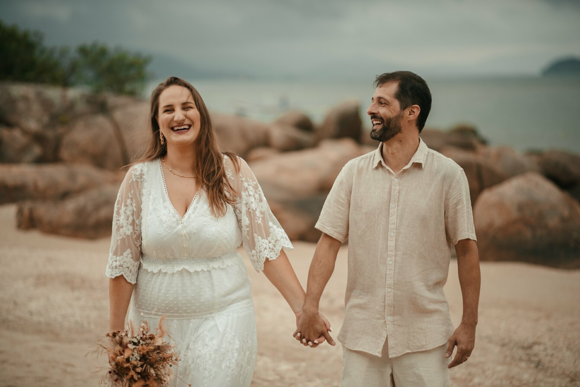 Casamento em Gov Celso Ramos/SC - Fernanda & André