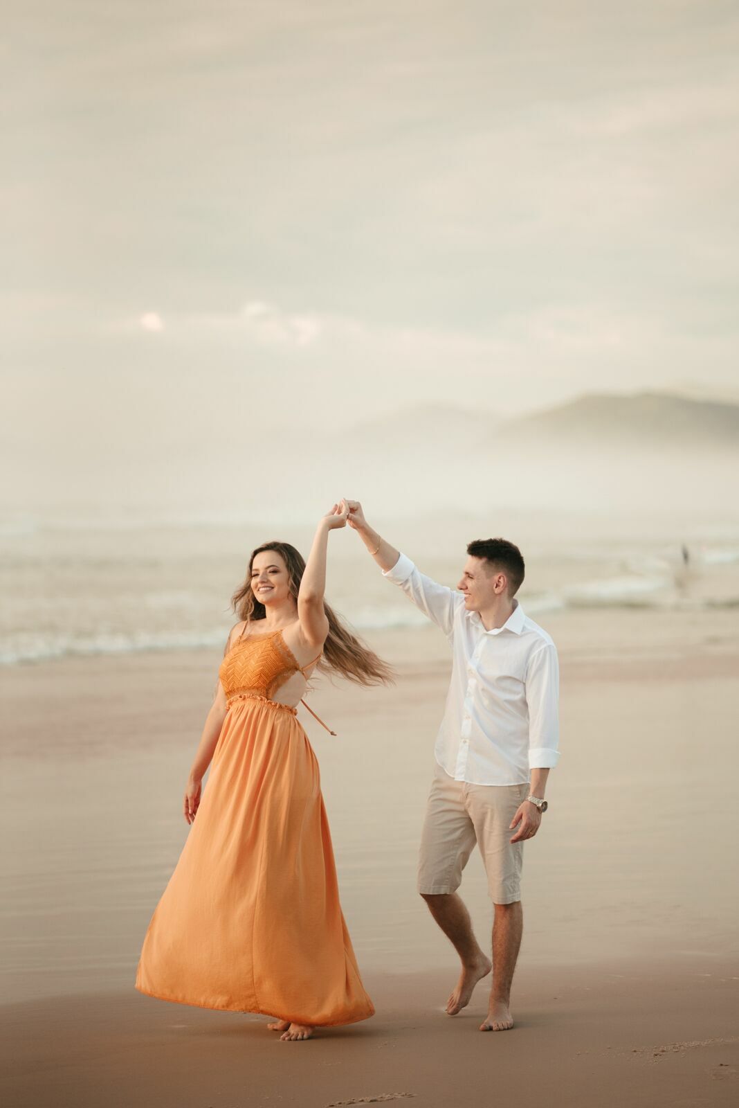 Foto Ensaio Pré Wedding na Praia - Fernanda & Adriano - Imagem 12