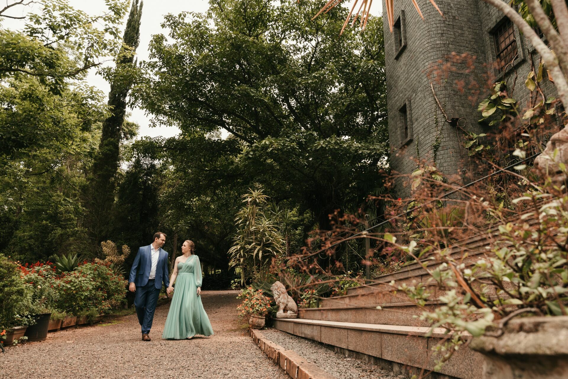 Foto Ensaio Pré Wedding no Castelo Britânico | Bruna & André - Imagem 0