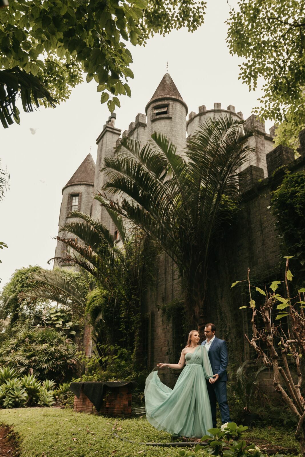 Foto Ensaio Pré Wedding no Castelo Britânico | Bruna & André - Imagem 4