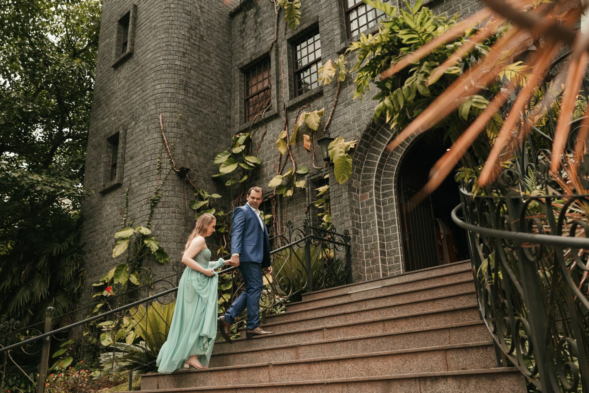 Foto Ensaio Pré Wedding no Castelo Britânico | Bruna & André - Imagem 8