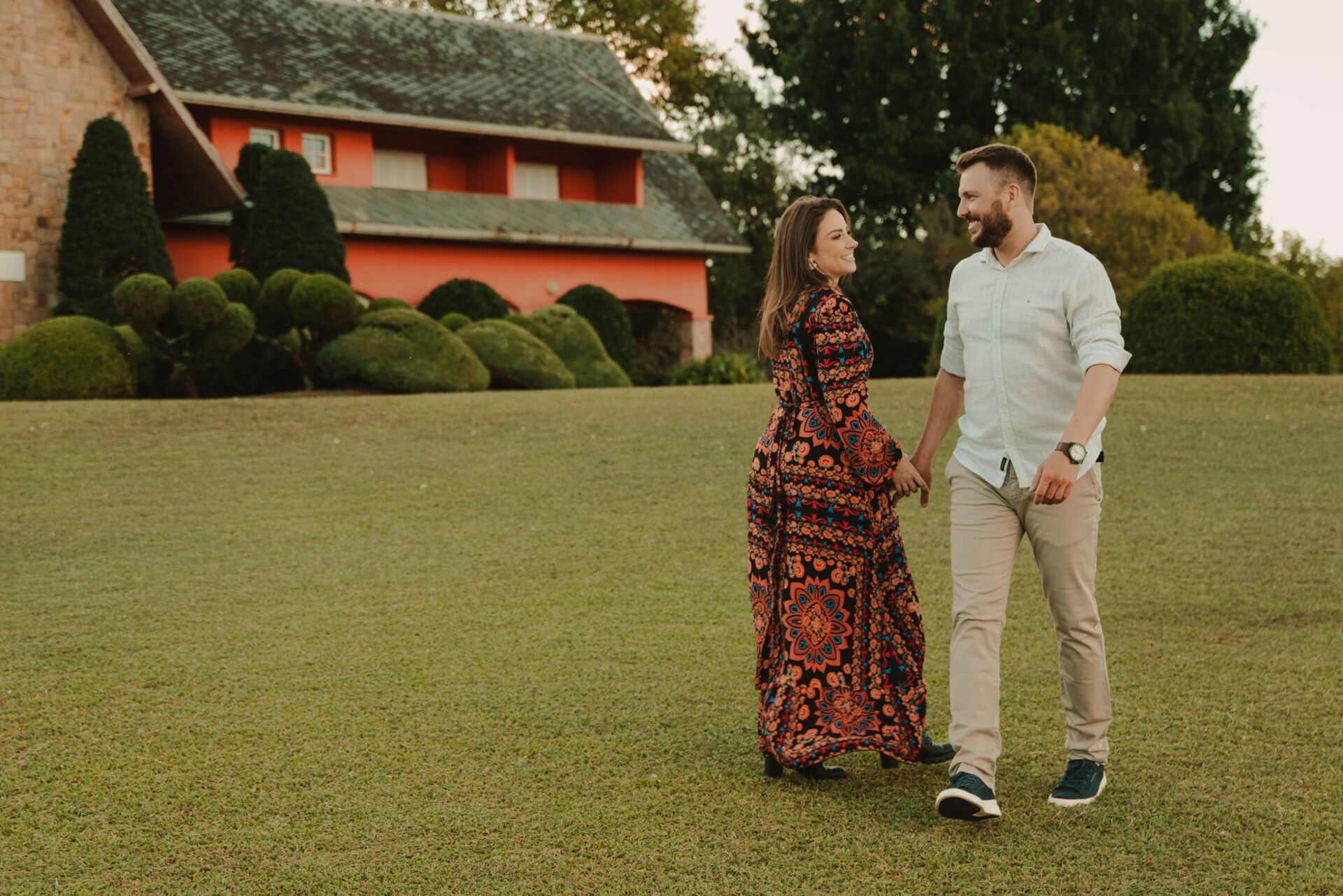 Foto Ensaio na Casa Civezzano em Erval Grande/RS - Vivi & Gustavo - Imagem 11