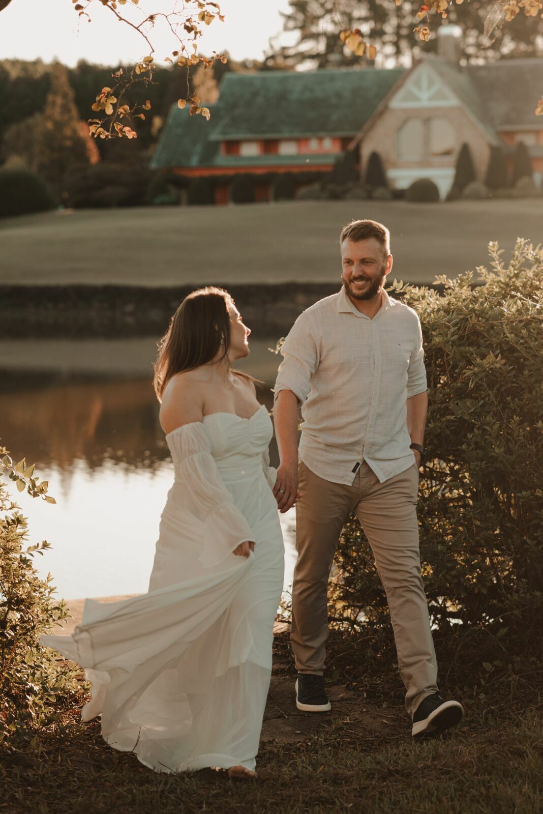 Foto Ensaio na Casa Civezzano em Erval Grande/RS - Vivi & Gustavo - Imagem 14