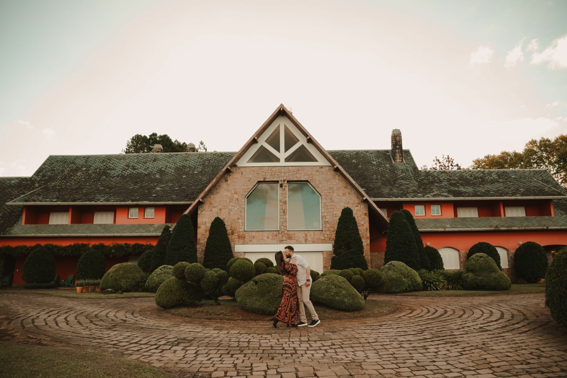 Foto Ensaio na Casa Civezzano em Erval Grande/RS - Vivi & Gustavo - Imagem 9