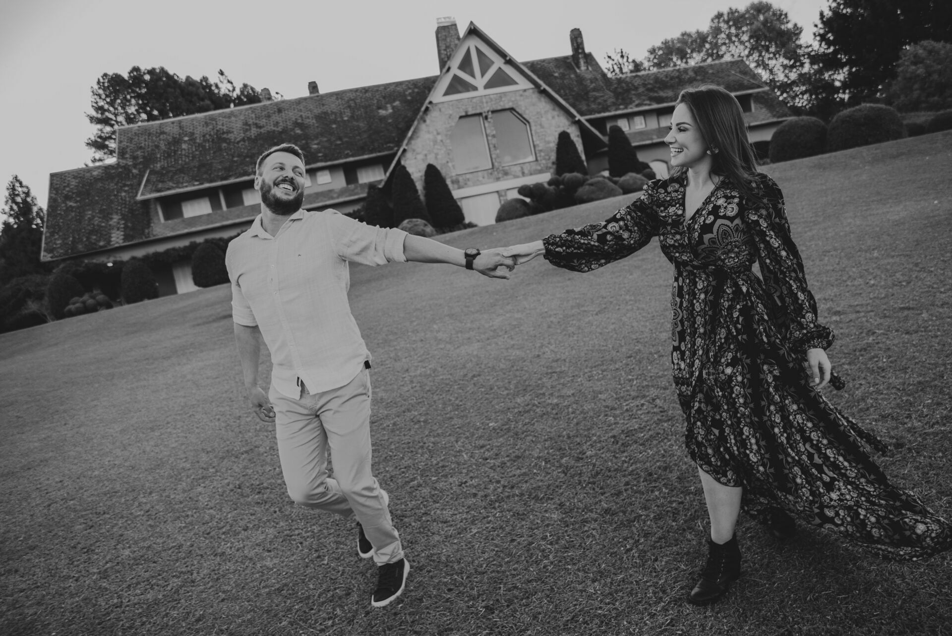 Foto Ensaio na Casa Civezzano em Erval Grande/RS - Vivi & Gustavo - Imagem 10