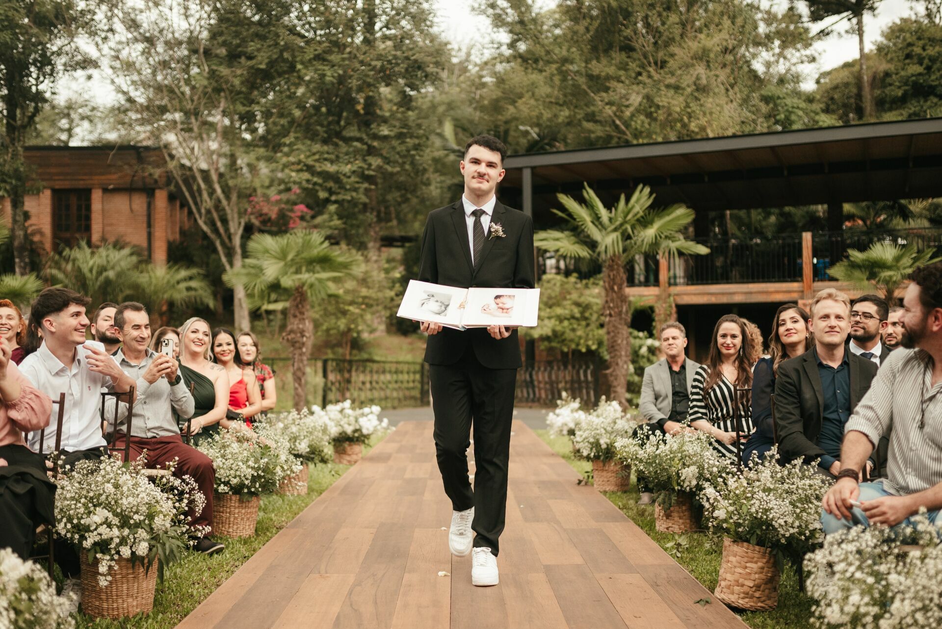 Foto Casamento no Espaço Callisia Chapecó/SC | Elenice & Marcio  - Imagem 26