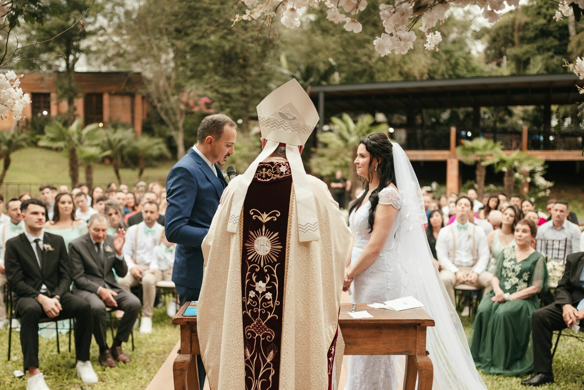 Foto Casamento no Espaço Callisia Chapecó/SC | Elenice & Marcio  - Imagem 34