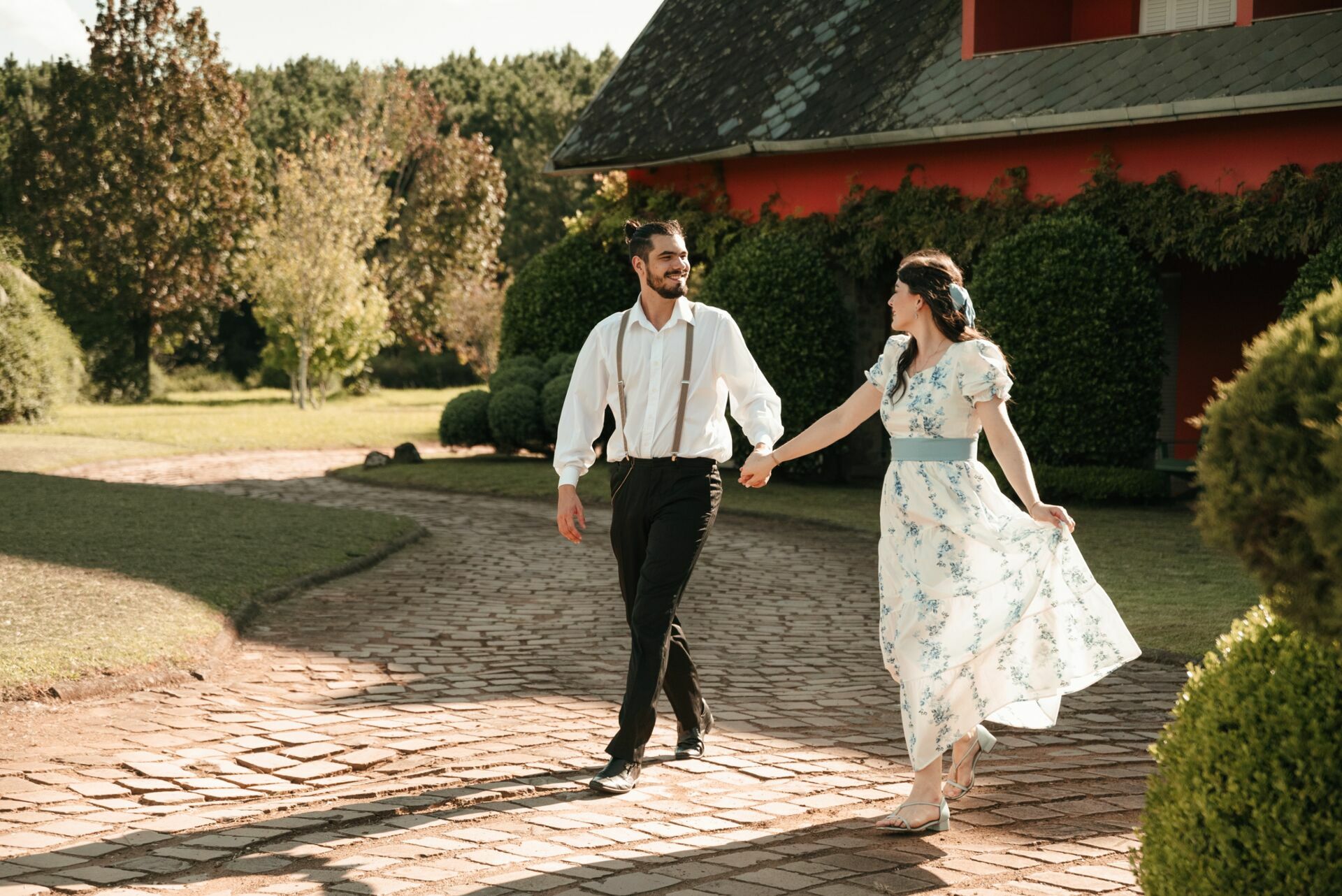 Foto Ensaio na Casa Civezzano em Erval Grande/RS - Ketllyn & Gabriel - Imagem 8