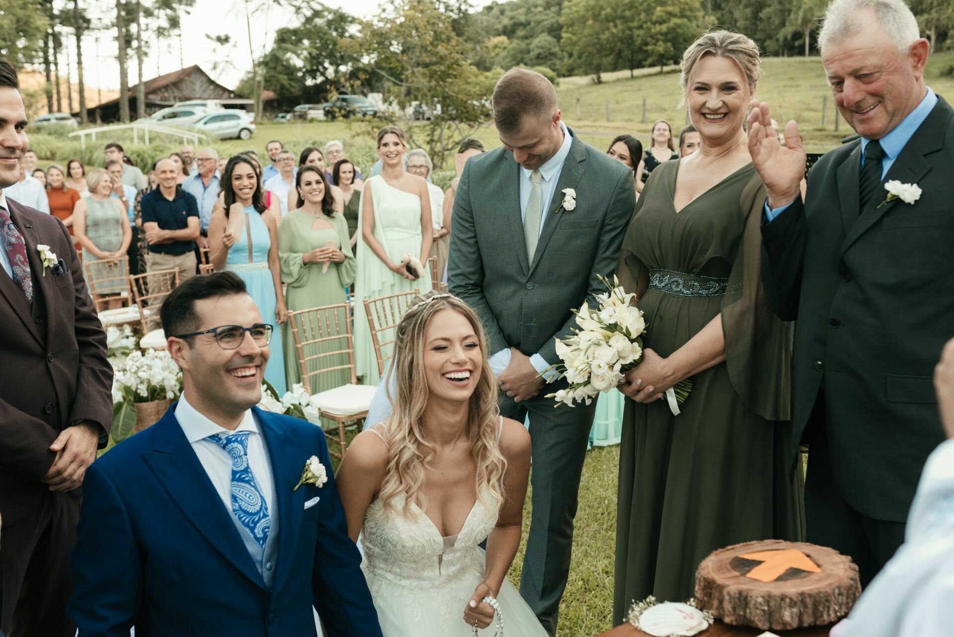 Foto Casamento ao ar livre em Piratuba/SC | Alana | Javier  - Imagem 53