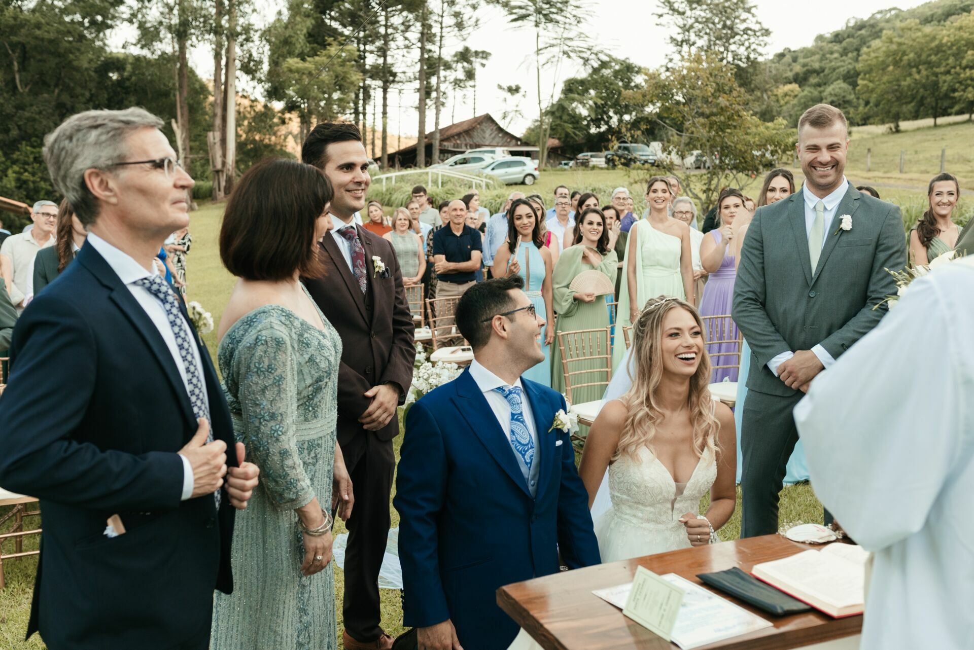 Foto Casamento ao ar livre em Piratuba/SC | Alana | Javier  - Imagem 49