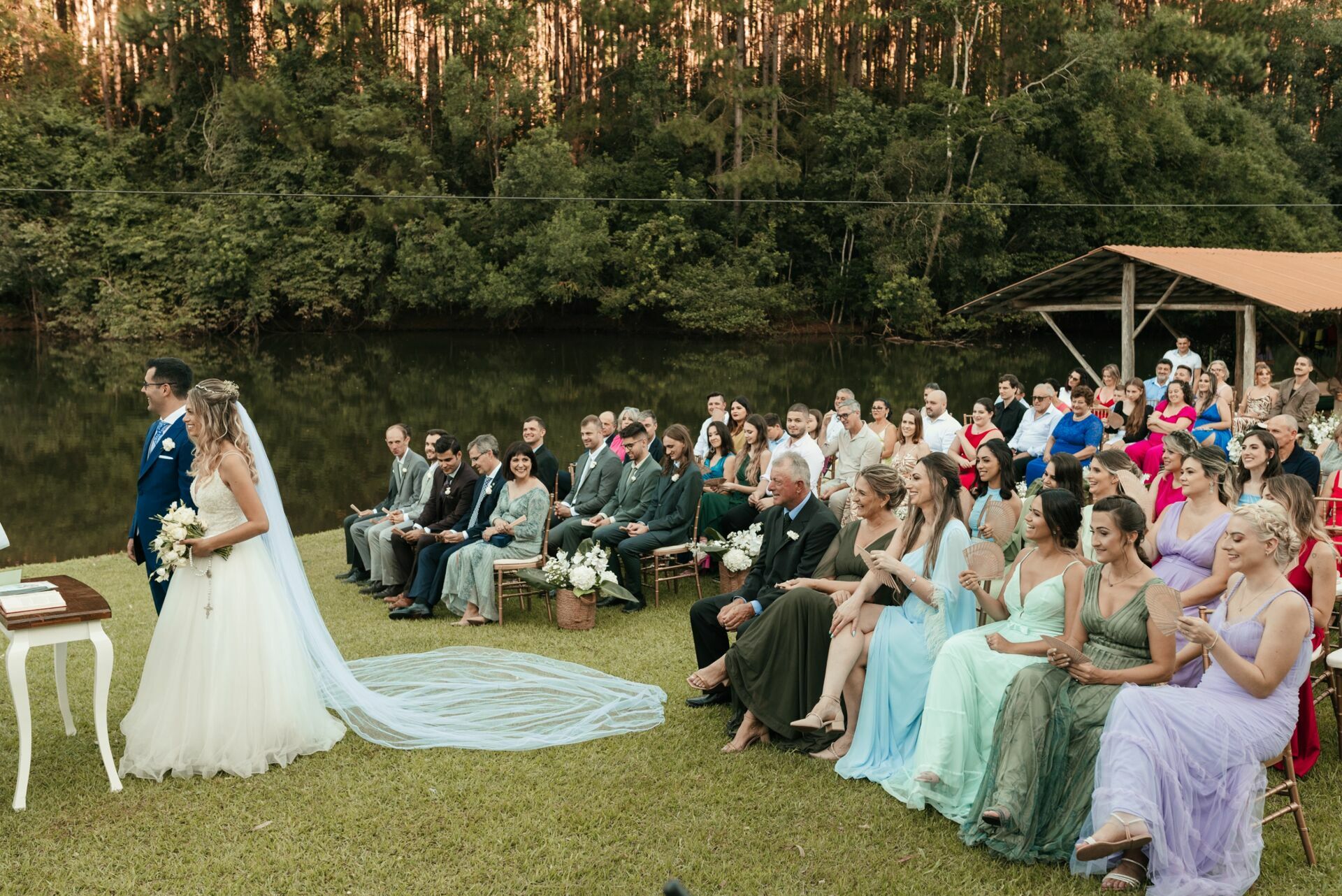 Foto Casamento ao ar livre em Piratuba/SC | Alana | Javier  - Imagem 35