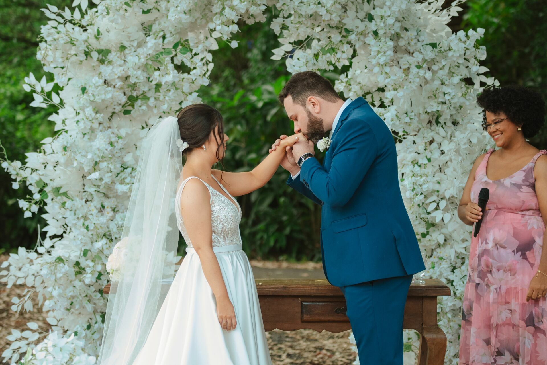 Foto Casamento ao ar livre na Casa Nostra Baseggio | Carol | Matheus - Imagem 49