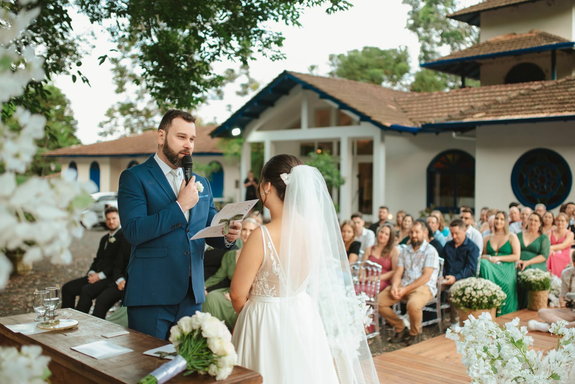 Foto Casamento ao ar livre na Casa Nostra Baseggio | Carol | Matheus - Imagem 53