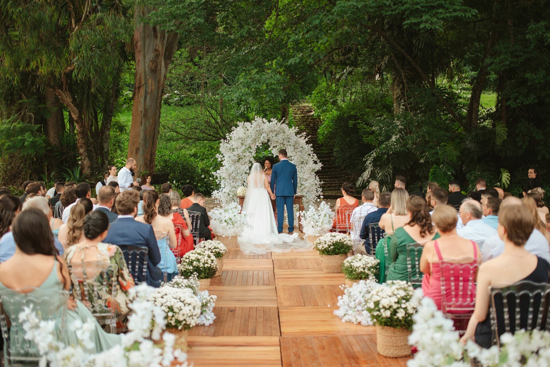 Foto Casamento ao ar livre na Casa Nostra Baseggio | Carol | Matheus - Imagem 35