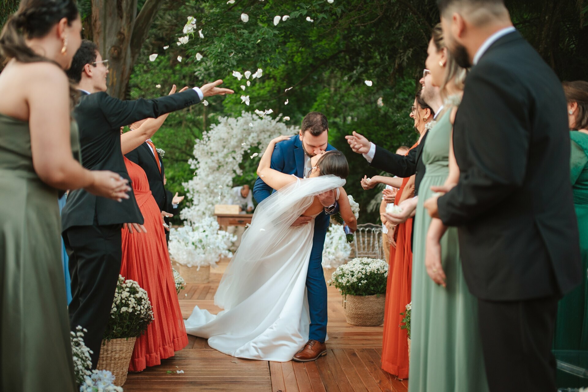 Casamento ao ar livre na Casa Nostra Baseggio | Carol | Matheus