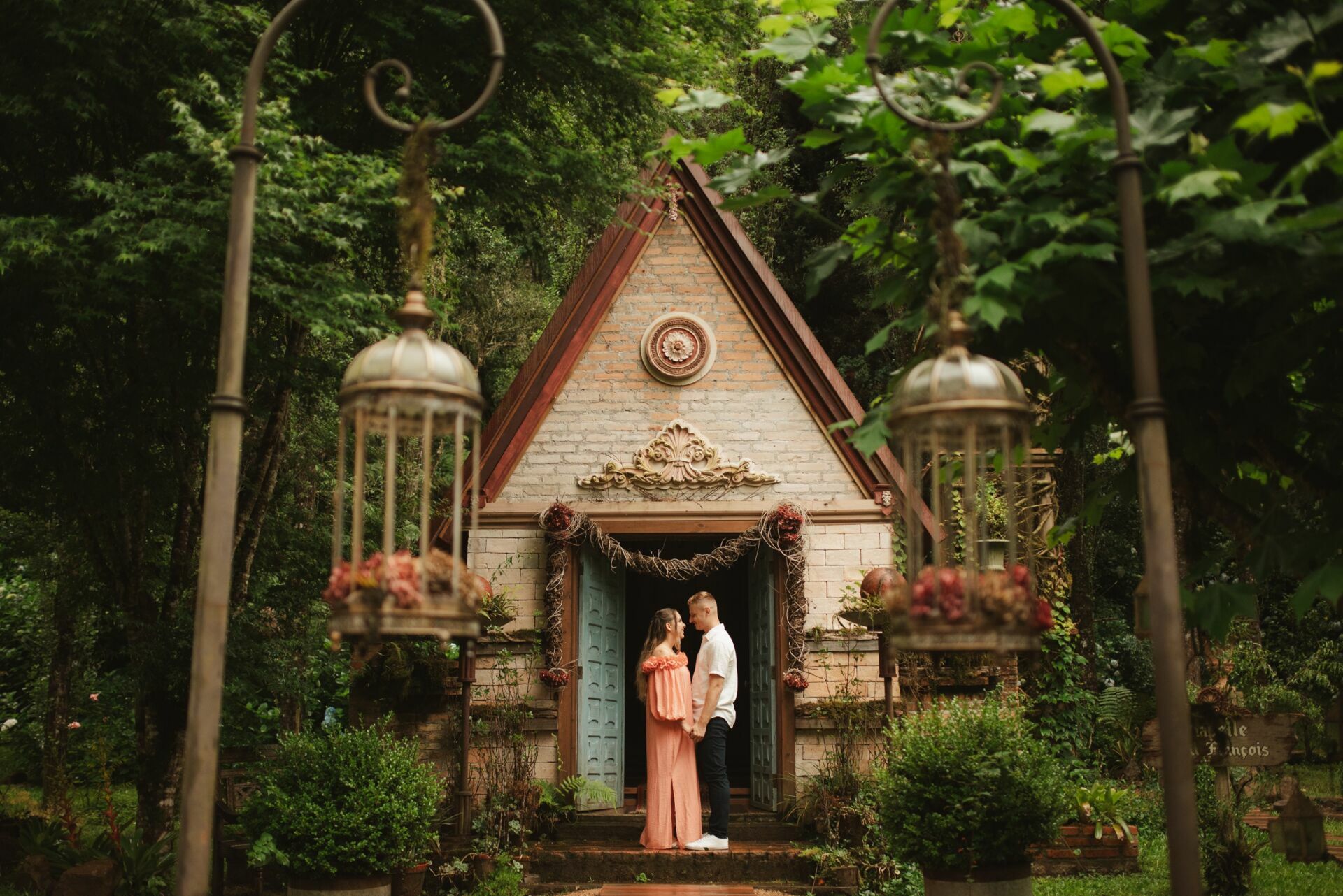 Foto Ensaio Pré Wedding no Jardim Secreto Ville de France | Mari & Vagner  - Imagem 8