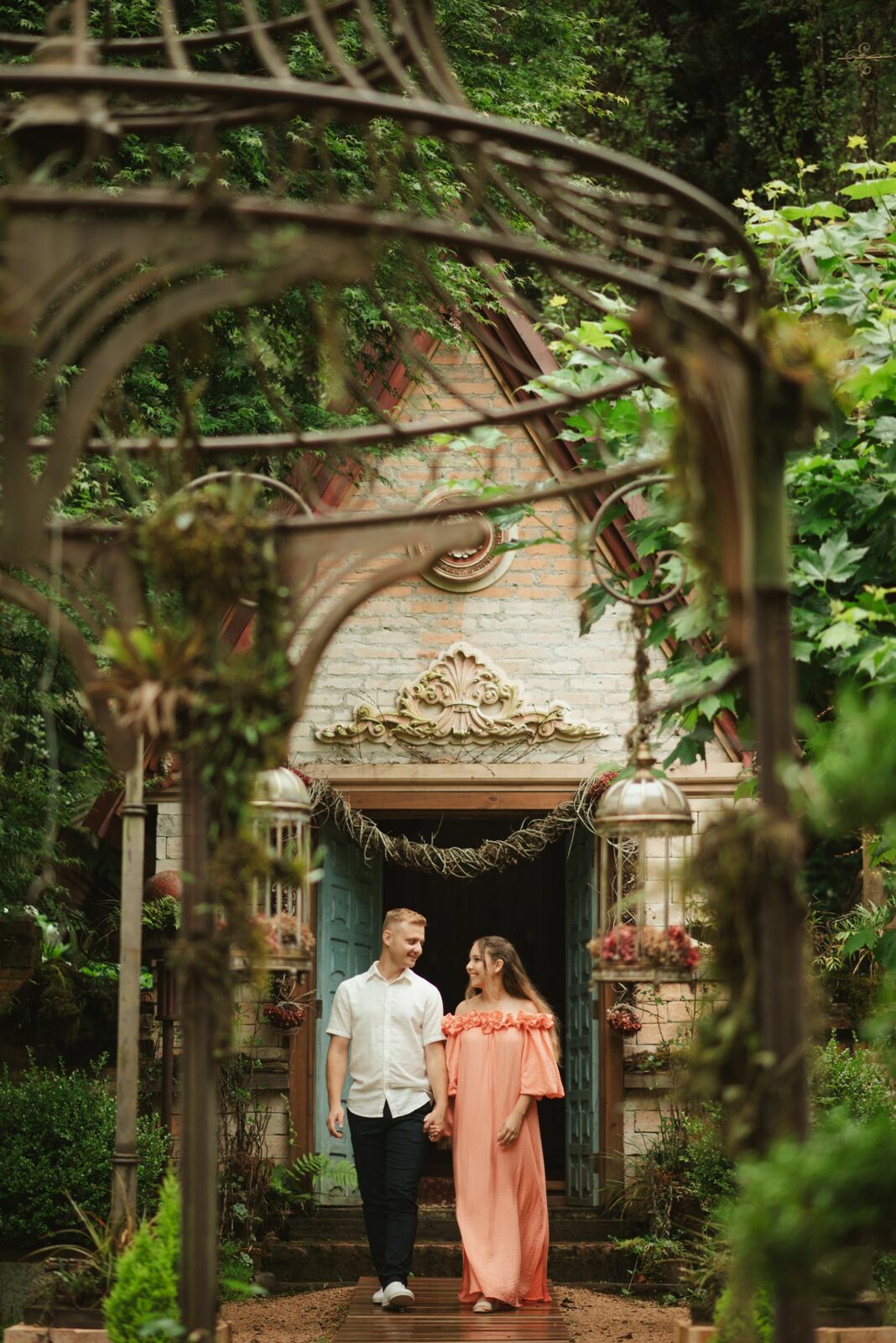 Foto Ensaio Pré Wedding no Jardim Secreto Ville de France | Mari & Vagner  - Imagem 12