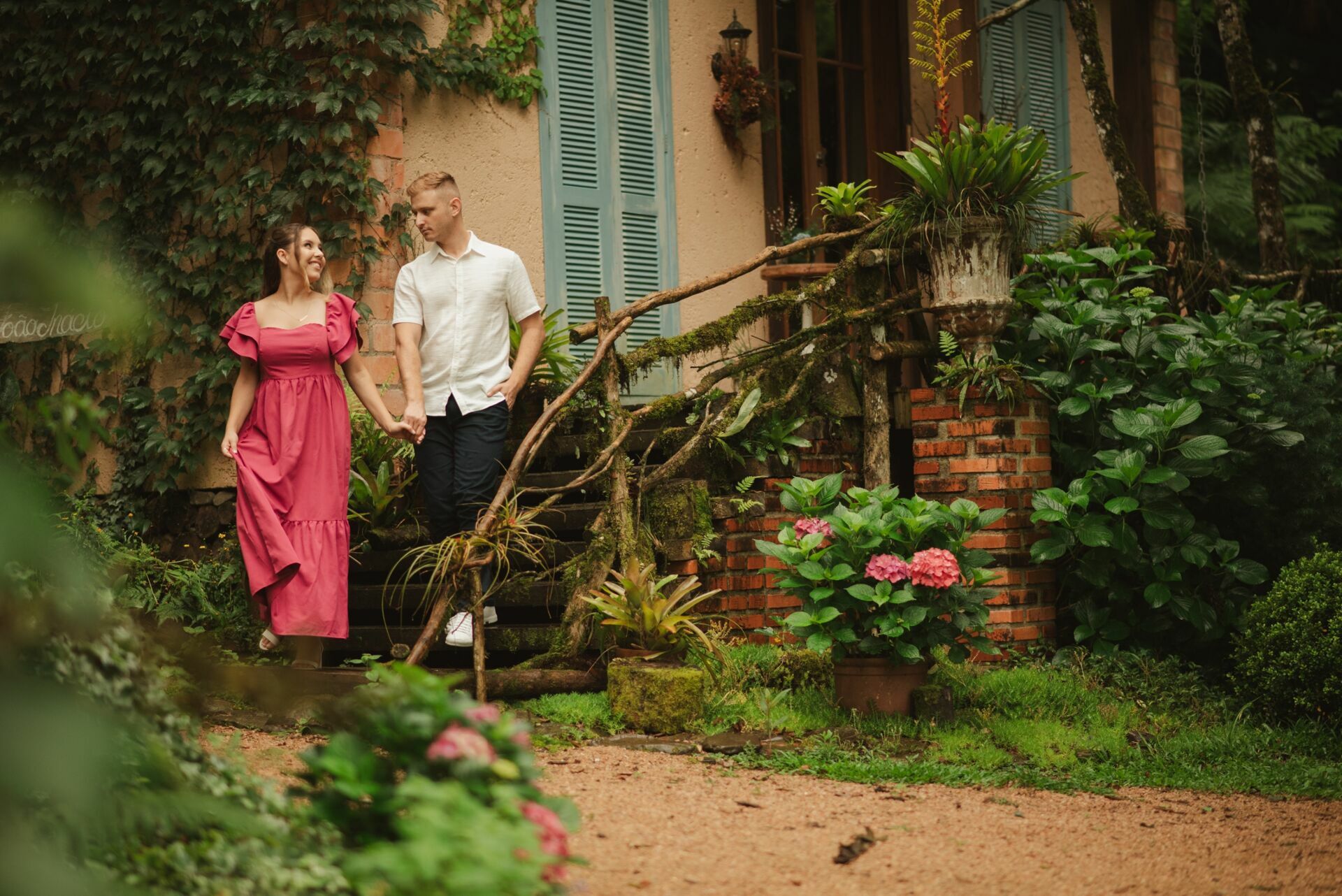 Foto Ensaio Pré Wedding no Jardim Secreto Ville de France | Mari & Vagner  - Imagem 18