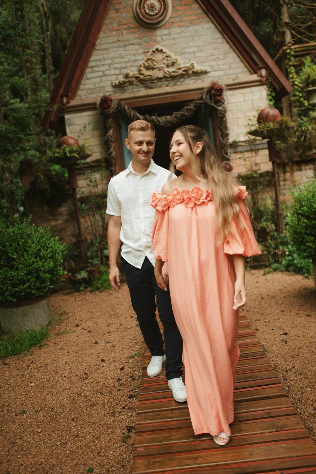 Foto Ensaio Pré Wedding no Jardim Secreto Ville de France | Mari & Vagner  - Imagem 10